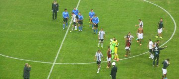 Milan - Udinese saluti finali