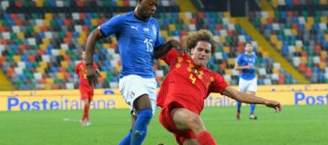 Italia Under 21: la formazione di Di Biagio gioca una buona partita ma viene punita a pochi minuti dalla fine da un gol di Amuzu.